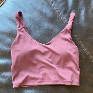 Aerie Dark Berry Tank Top (built in bra)